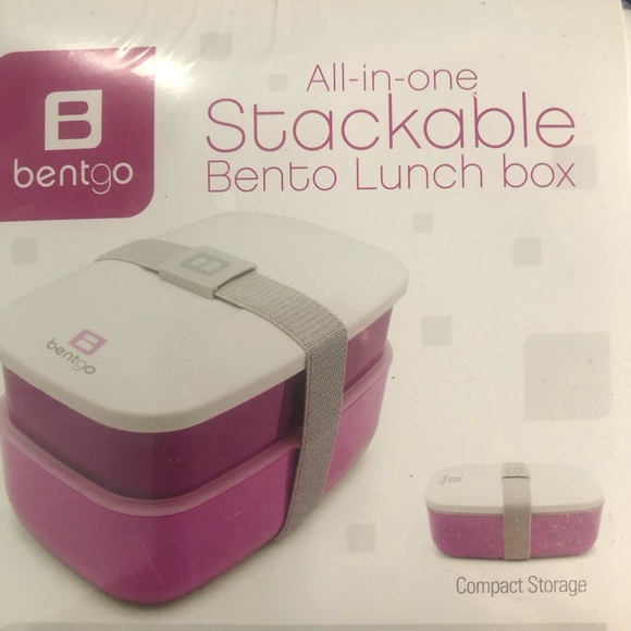 NWT Bentgo Stackable Bento Lunchbox x2 - Picture 5 of 7